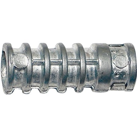 Short Lag Shield, 3/4 Dia, Alloy Steel Zinc Plated